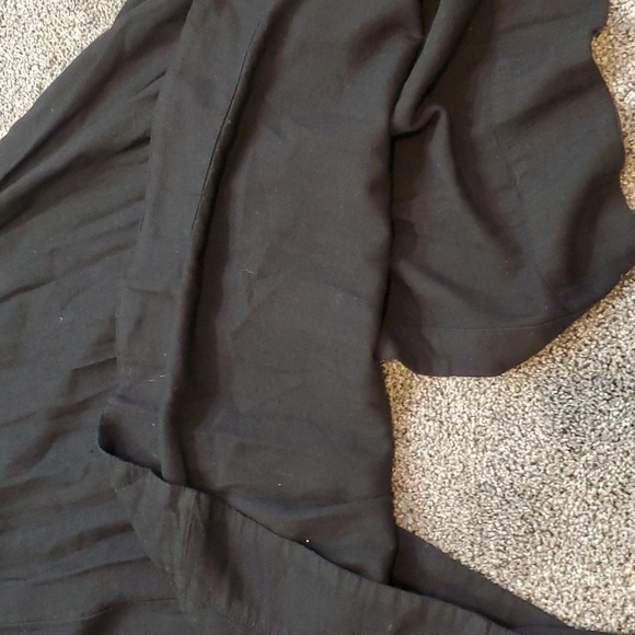 NWT Free People String of Hearts Cut Out Smocked Maxi Dress black Size XS - Picture 12 of 12